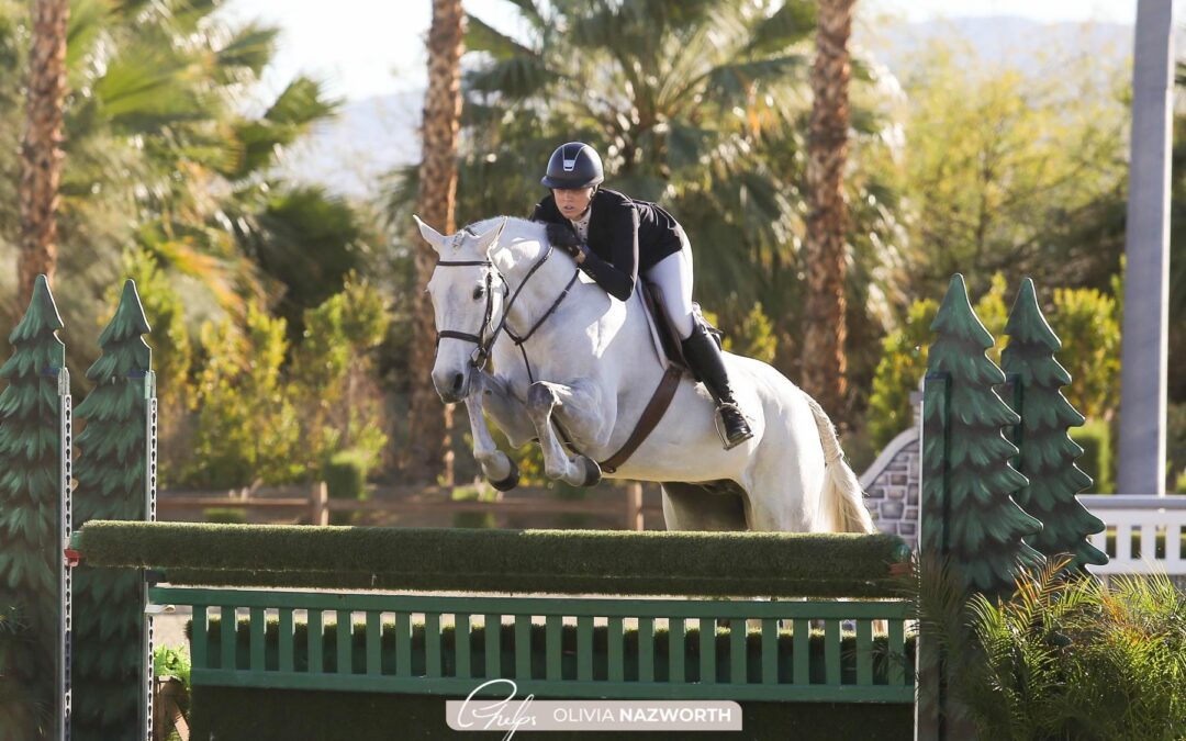 Jamie Sailor and Get Rowdy Clinch Oz Inc. High Performance Hunter Championship