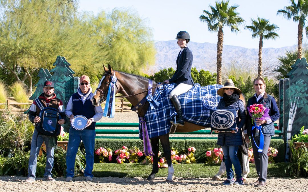 Lexi Karoyli Captures Victory in $10,000 USHJA National Hunter Derby – Open