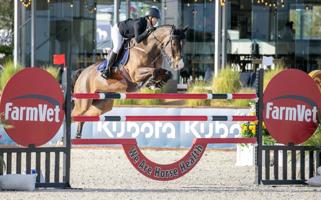 Elisa Broz Blazes to Win $30,000 1.45m Open Classic
