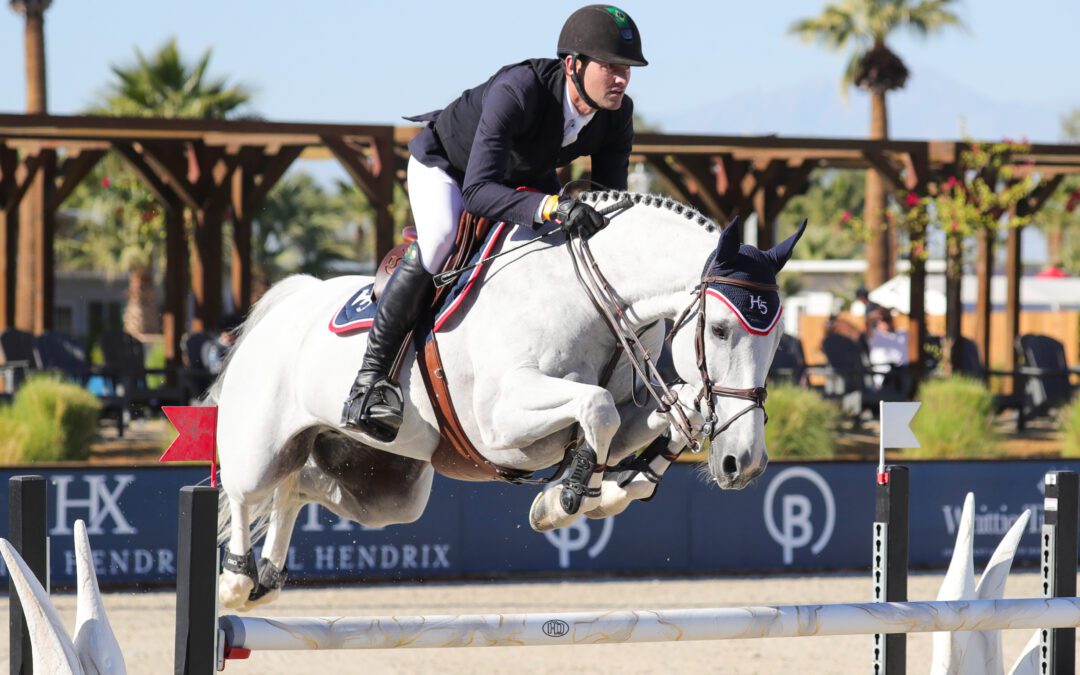 Eduardo Menezes Rises Above in $38,500CAD CSI5* Winning Round