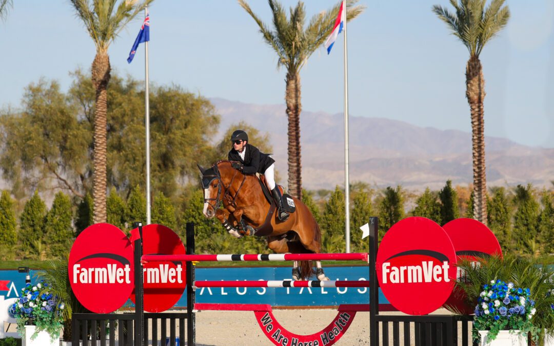 Jake Endicott Snags Victory in $30,000 FarmVet 1.45m Open Classic