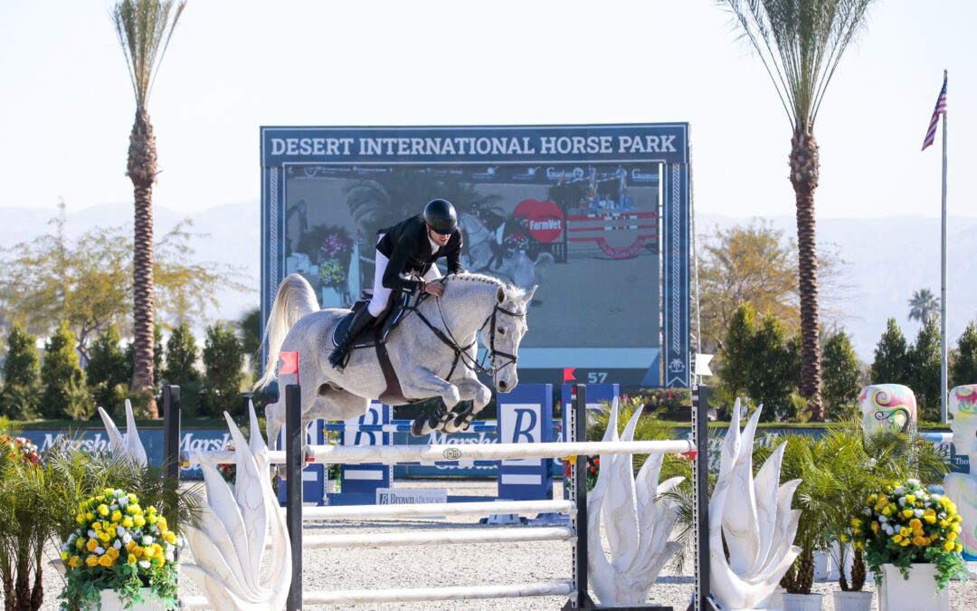 James Chawke Puts his Money on Gamble in $10,000 1.40m Open Classic