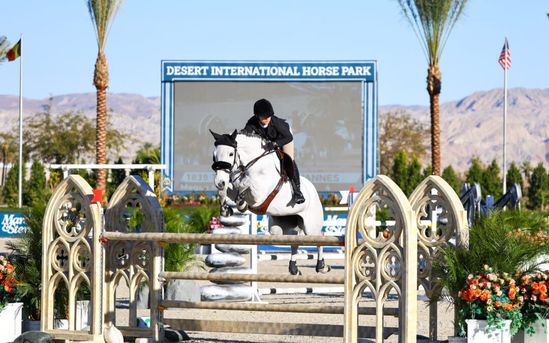 Megan McDermott Makes Winning Debut in the Desert in $10,000 1.45m Open Classic