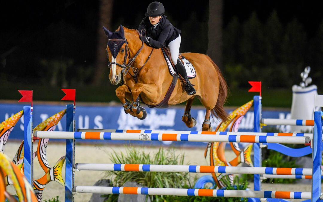 Ingrid Gjelsten and VDL Edgar M Score Their First California Win in $117,000 TALUS CSI3* Grand Prix