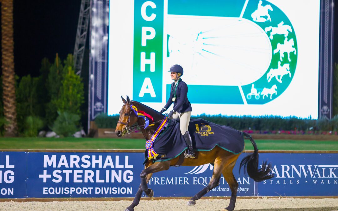 Shiloh Roseboom Catches a Ride to the Top of CPHA Style of Riding Leaderboard