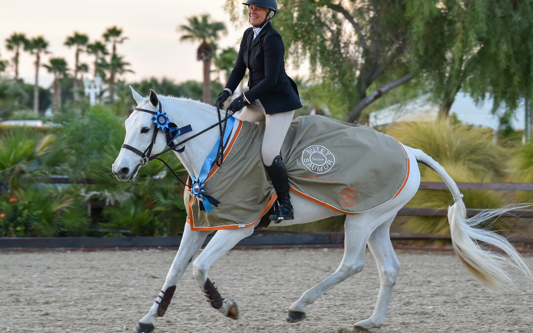 Tonya Johnston and Galactic Are Out of This World in 3’ DIHP Junior/Amateur Eq Challenge