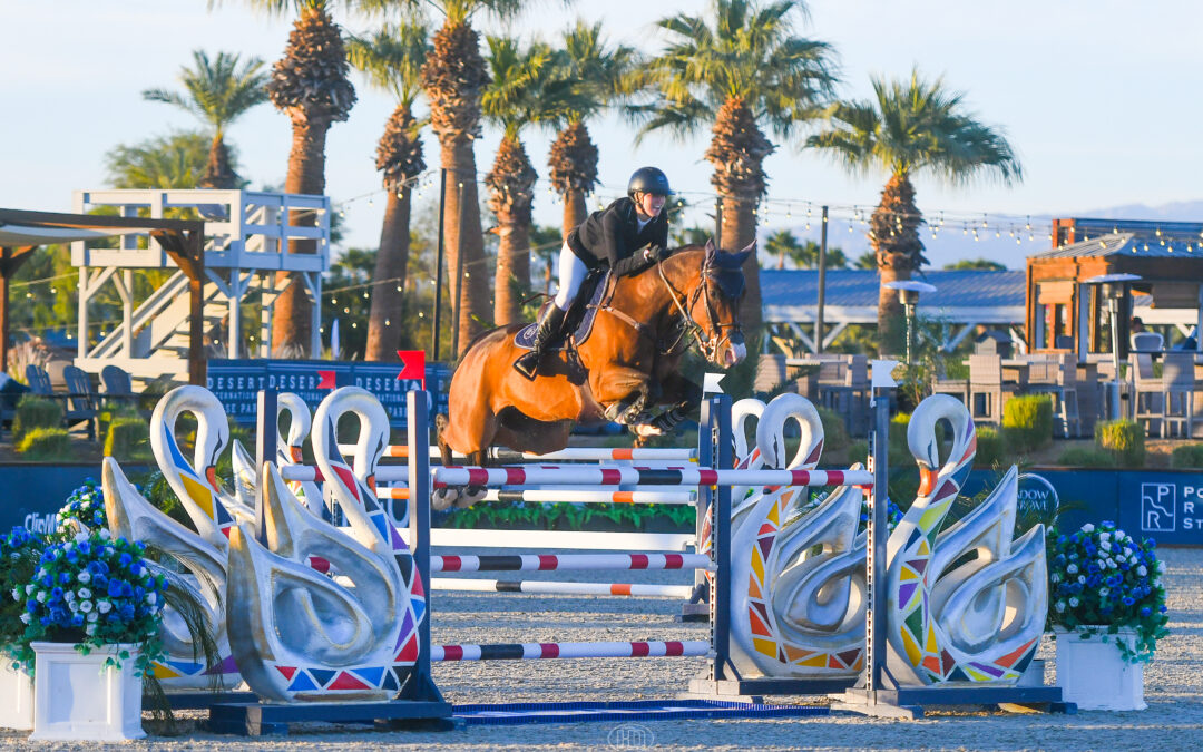 Elisa Broz and Tinkerbell are Magical in $30,000 Marshall & Sterling 1.40m Open Classic