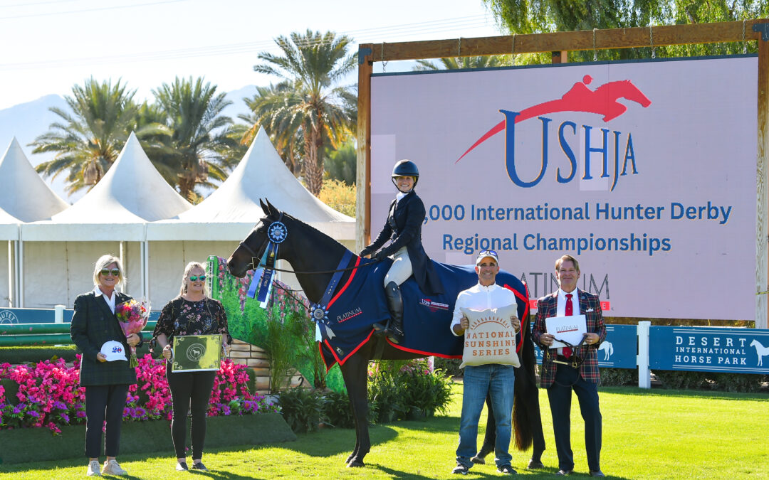 Alexandra Pielet Pilots Vex Freedom to $65,000 USHJA International Hunter Derby Regional Championship Win at National Sunshine Series 2