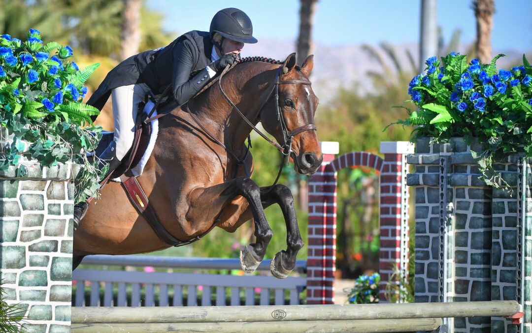Jenny Karazissis is the Cat’s Meow in $20,000 DIHP Young Hunter Classic