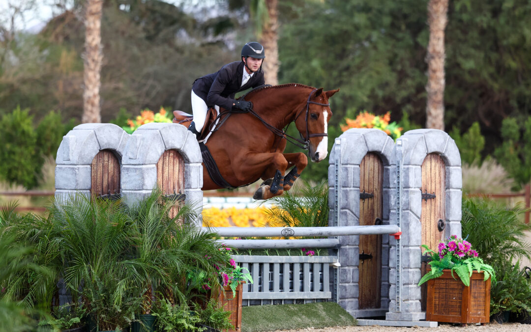 Jake Endicott Earns Victory in $20,000 DIHP 3’3” Pro Equitation Challenge