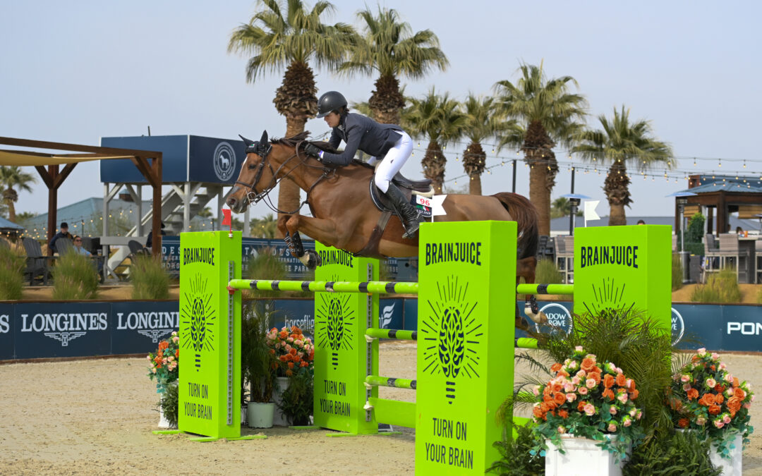 McKayla Langmeier Makes Winning Debut at Desert International Horse Park