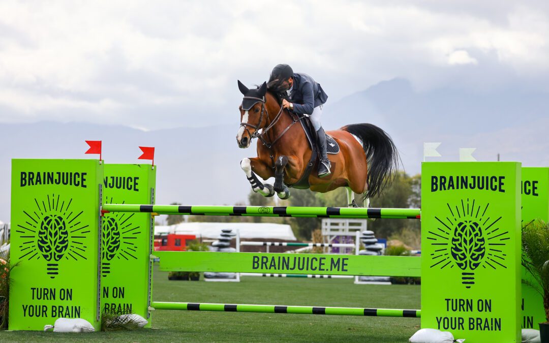 Kyle King Claims Victory in $32,000 BRAINJUICE CSI3* Welcome Speed
