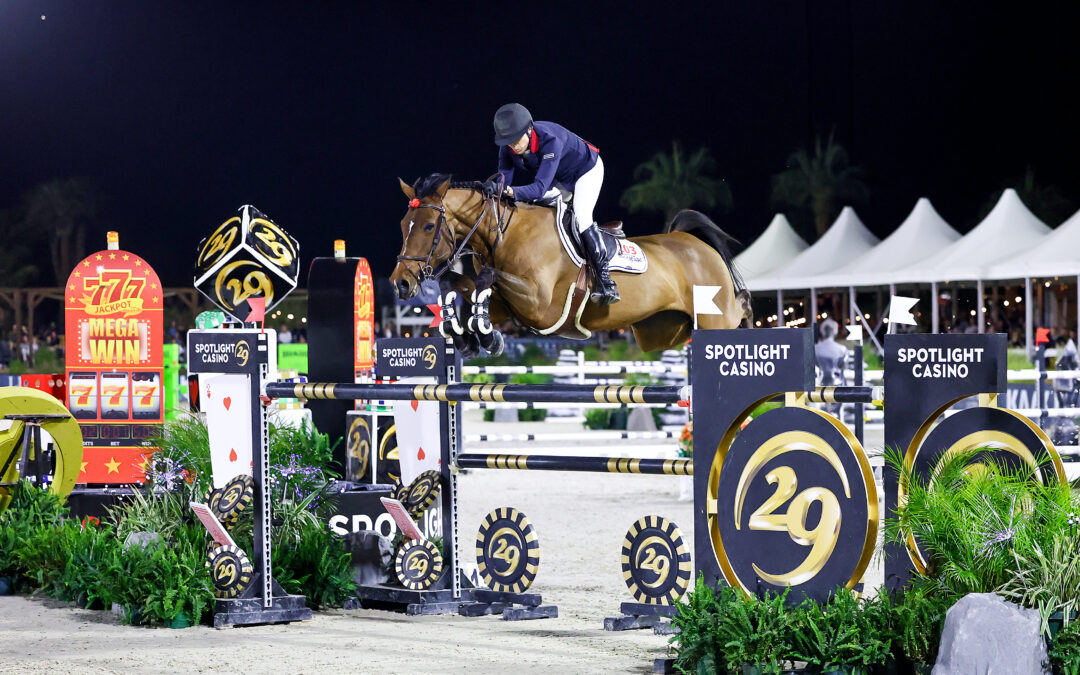 Keri Potter and Kalimera van de Nethe Z Keep the Wins Coming in $117,000 Spotlight 29 Casino CSI3* Grand Prix