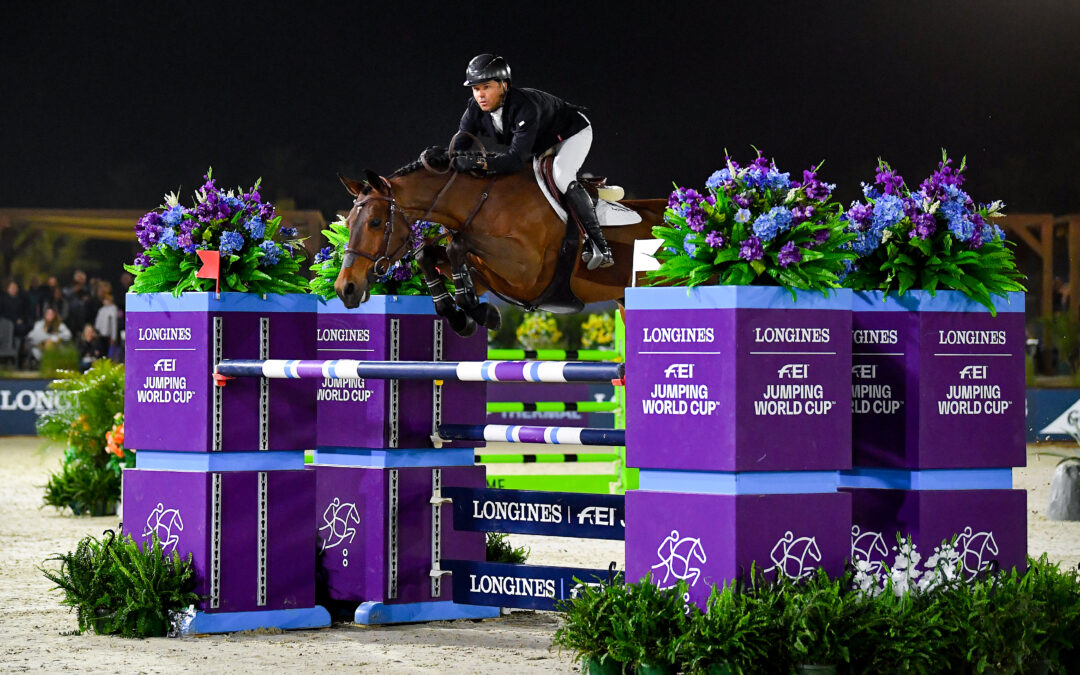 Kent Farrington Flies to Victory in $340,000 Longines FEI Jumping World Cup™ – Thermal