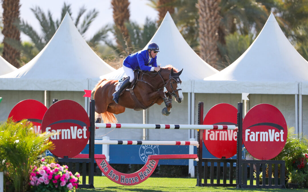 Lane Clarke Lands in the Winner’s Circle in $30,000 FarmVet 1.45m Open Classic