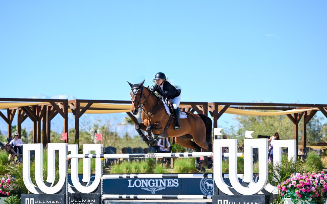 Camryn Chalmers Captures $20,000 NAYRC Trial 1.45m Win