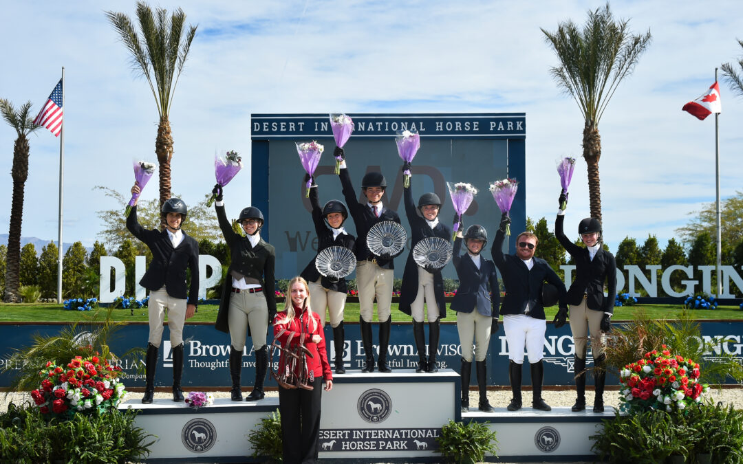 Team Brookway Tops $25,000 CWD Sellier Nations Cup Hunter Team Challenge