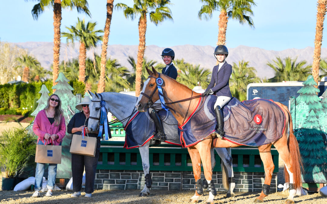 Meg O’Mara and Piper Kulkin Team Up For Barnstyle Equitation Classic Win
