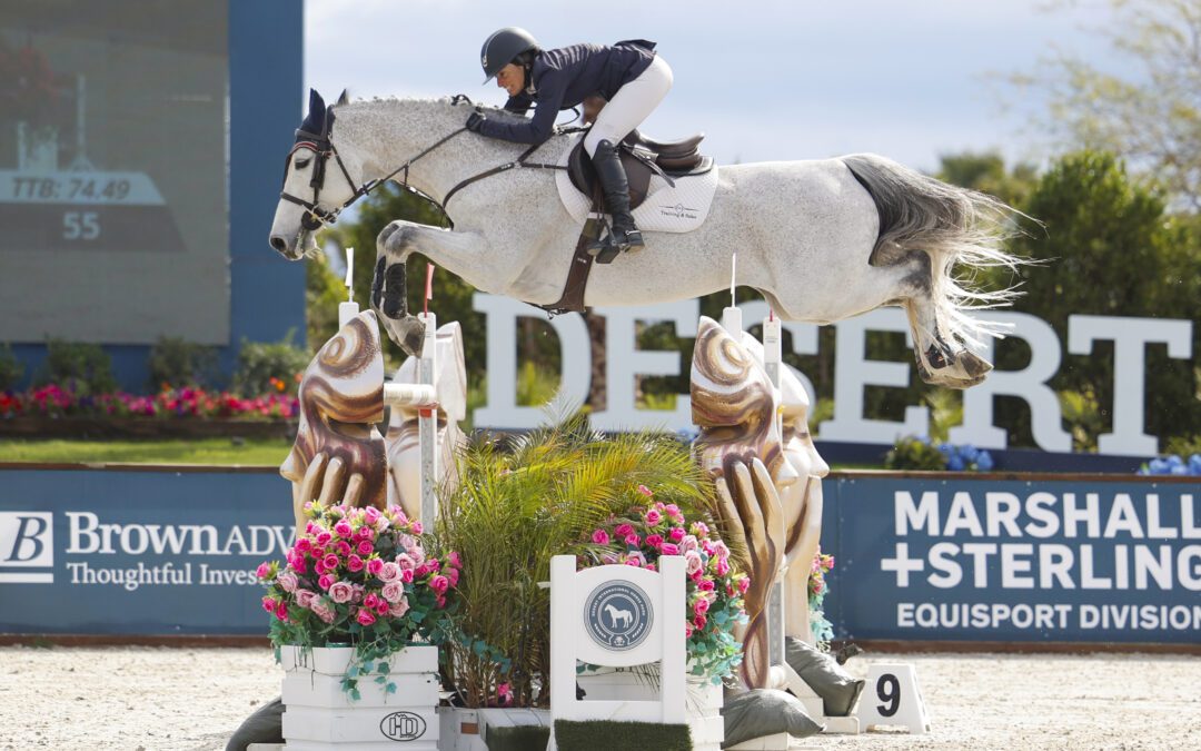 Kaitlin Campbell and Bull Run’s Hesed are Best in $63,000 CSI4* Welcome Stake