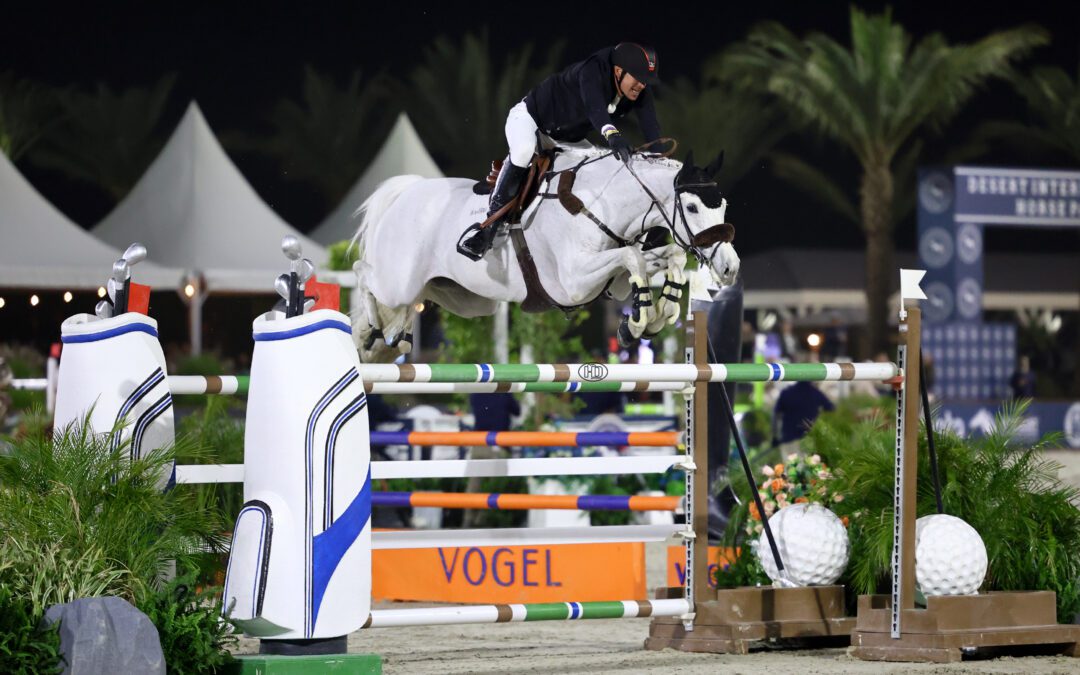 Jos Verlooy and FTS Killossery Konfusion Conclude Desert Circuit with $200,000 KASK & Vogel CSI4* Grand Prix Victory