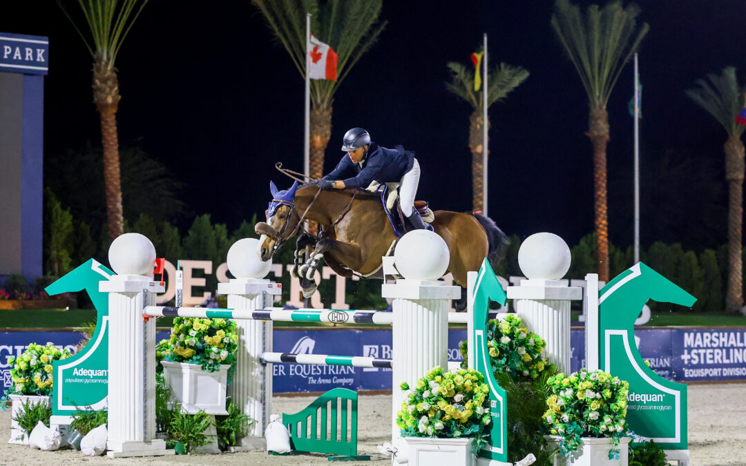 Sameh El Dahan Speeds to Victory in $75,000 Adequan Grand Prix