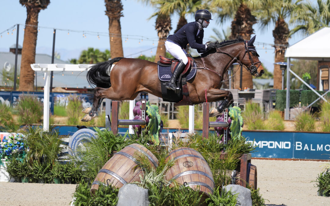 Conor Swail Cruises to Victory in $40,000 FarmVet 1.45m Open Classic