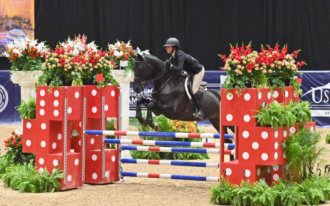 Paige Walkenbach Wins WCE Medal Final at Las Vegas National Horse Show