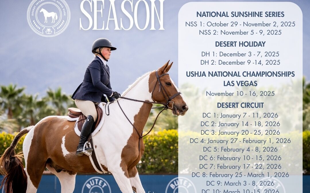 Desert International Horse Park Expands 2025/2026 Season: Introducing Desert Spring Break!