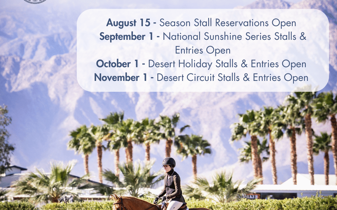 Mark Your Calendar for Important 2025-2026 DIHP Season Dates: Season Stall Reservations Open August 15